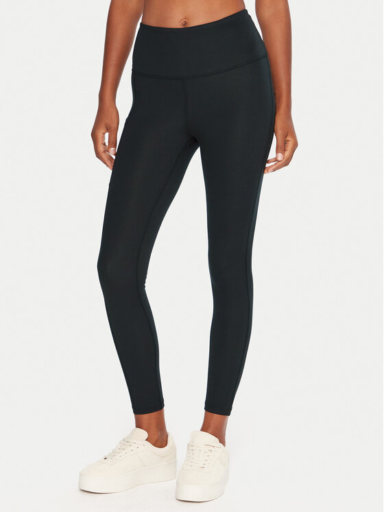 Roxy Roxy Legíny Heart Into It Ankle ERJNP03690 Černá Slim Fit