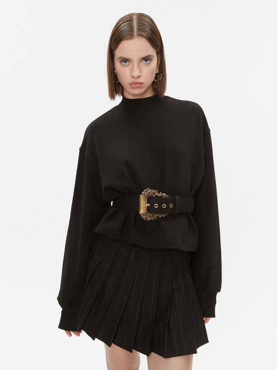 Versace Jeans Couture Versace Jeans Couture Світшот 75HAI311 Чорний Regular Fit