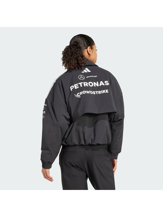 adidas adidas Kurtka anorak 142015 Czarny Loose Fit