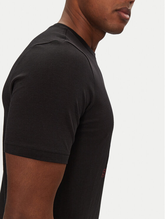 Puma Puma Tricou Bonsai 629634 Negru Regular Fit