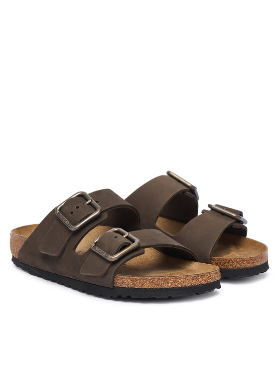 Birkenstock Birkenstock Iešļūcenes Arizona Wire Buckle 1032764 Tumši bēša