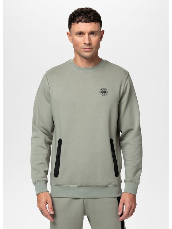 PITBULL PITBULL Bluza DOGWOOD Szary Regular Fit