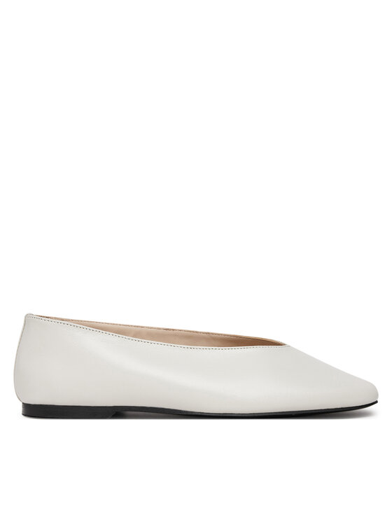 Calvin Klein Calvin Klein Balerinos HW0HW02441 Écru