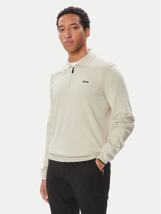 BOSS BOSS Светр Ever  50551688 Світло-бежевий Regular Fit