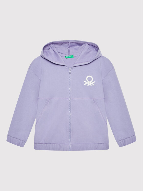 United Colors Of Benetton United Colors Of Benetton Світшот 3GNSC500O Фіолетовий Regular Fit