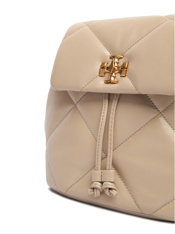 Tory Burch Tory Burch Batoh Kira Diamond Quilt Small Bacpack 170485 Écru
