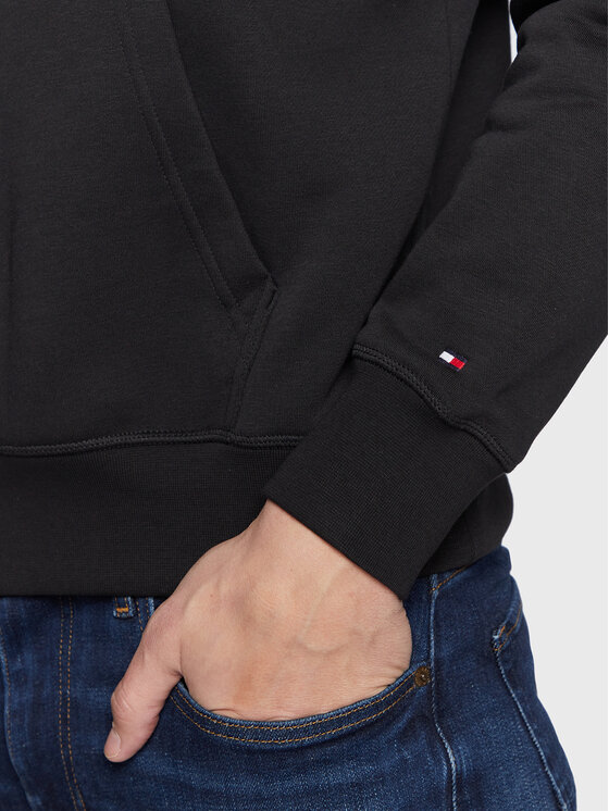 Tommy Hilfiger Tommy Hilfiger Sweatshirt New York MW0MW29301 Schwarz Regular Fit