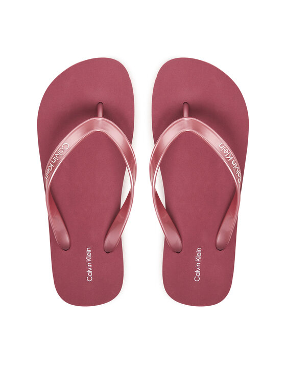 Calvin Klein Calvin Klein Infradito Flatform Flip Flop Met Tpu HW0HW03120 Rosa