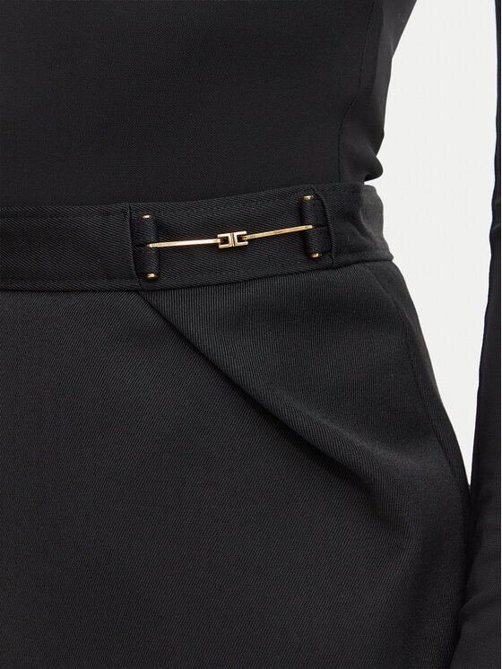 Elisabetta Franchi Elisabetta Franchi Miniseelik GO-250-67E2-V420 Must Slim Fit