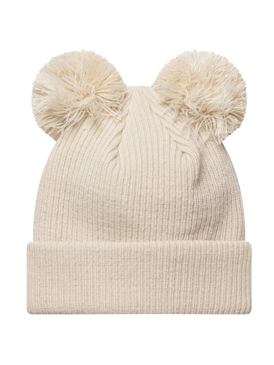 New Era New Era Berretto Wmns Double Pom Beanie New York Yankees Hat Beige