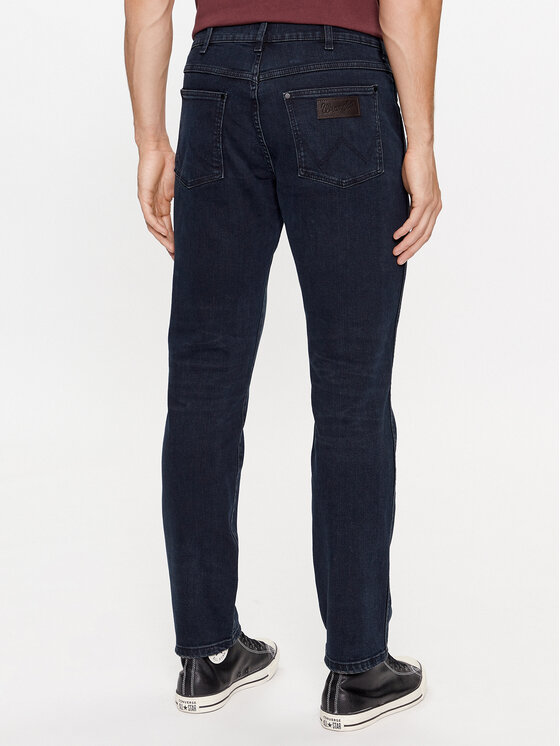 Wrangler Wrangler Jeansy Larston 112341426 Granatowy Slim Fit