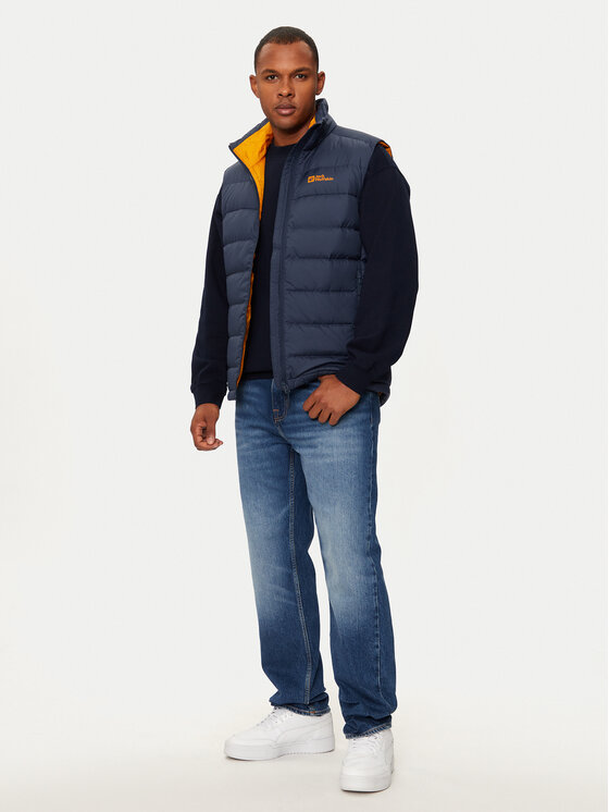 Jack Wolfskin Jack Wolfskin Weste Ather 1207691 Dunkelblau Regular Fit