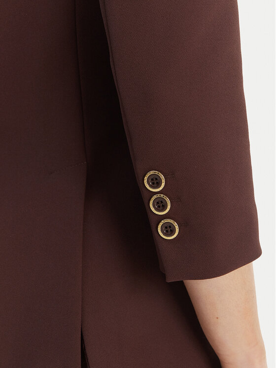 Elisabetta Franchi Elisabetta Franchi Zakó GI-215-61E2-V590 Barna Regular Fit