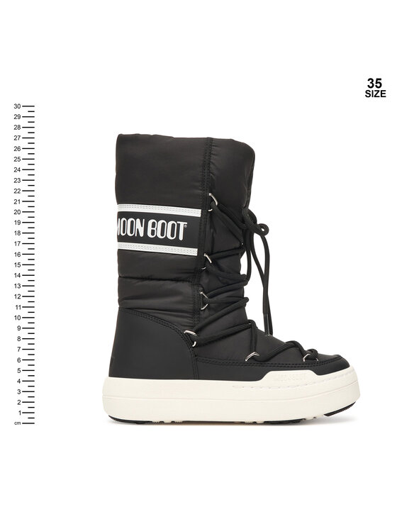 Moon Boot Moon Boot Śniegowce Jr Park Tube Lace wp 80D3440130 D Czarny