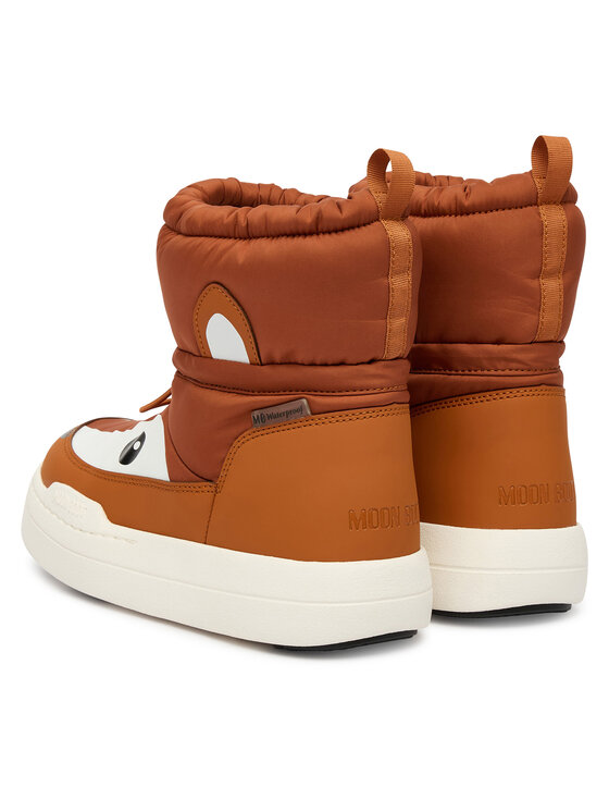 Moon Boot Moon Boot Śniegowce Mb Jr Park Tube Mid Animal Wp 80D3440100 D Brązowy