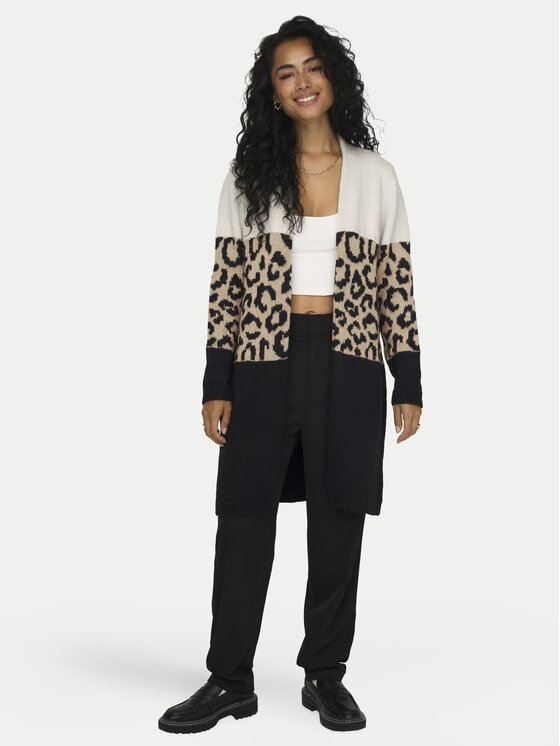 ONLY ONLY Cardigan Jade 15294968 Bej Regular Fit