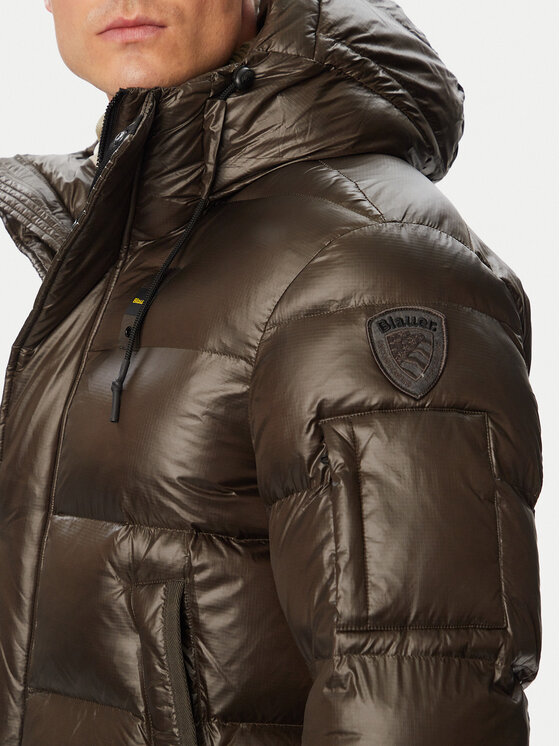 Blauer Blauer Kurtka zimowa Aldrich 26WBLUK02350 Brązowy Regular Fit