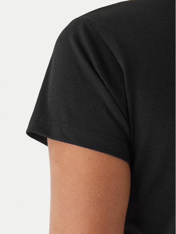 HUGO HUGO Tricou Dichroma_B 50560769 Negru Slim Fit