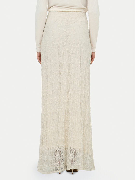 ONLY ONLY Maxi suknja Albina 15372797 Svijetlo bež Slim Fit