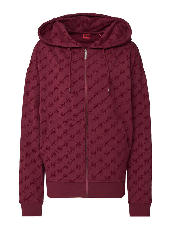 HUGO HUGO Jopa Flokky 50566669 Temno rdeča Regular Fit