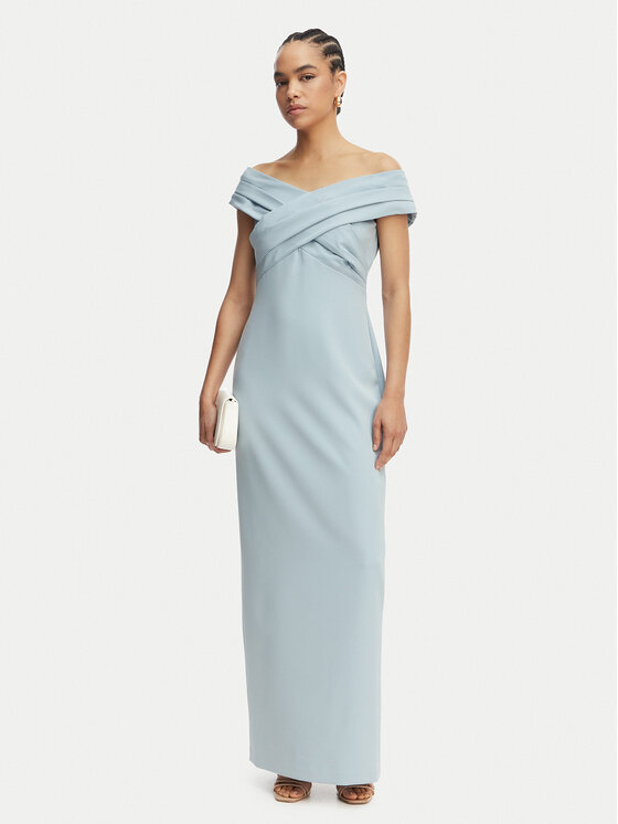 LAUREN RALPH LAUREN LAUREN RALPH LAUREN Abito da sera 253936391008 Celeste Slim Fit
