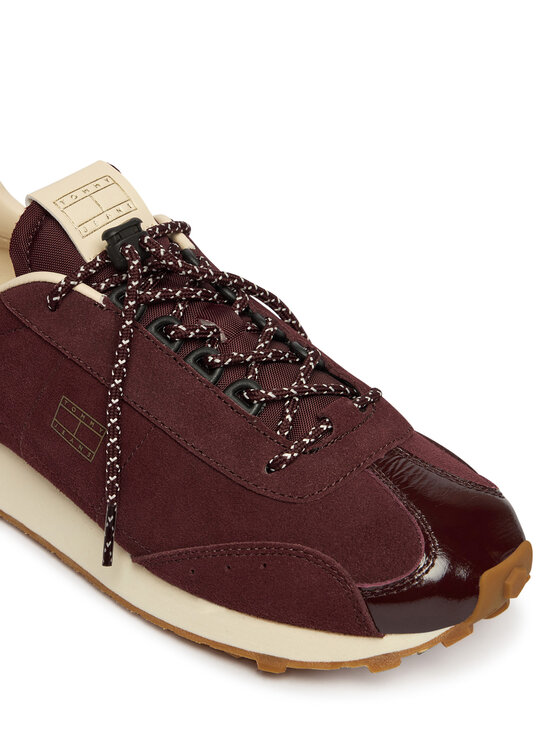 Tommy Jeans Tommy Jeans Sneakers Tjw Retro Archive Runner Suede EN0EN03125 Vișiniu