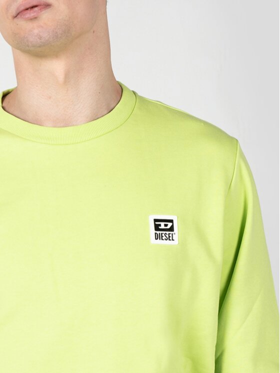 Diesel Diesel Felpa A00329-RHATY-5IS Verde Regular Fit
