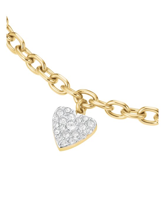 Rosefield Rosefield Bransoletka DIAMOND HEARTS Złoty