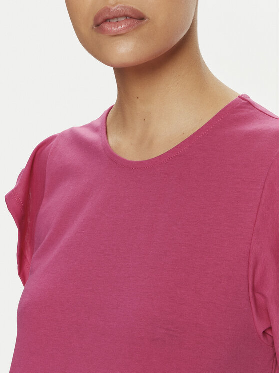 Vila Vila Kleid für den Alltag Summer 14087542 Rosa Loose Fit
