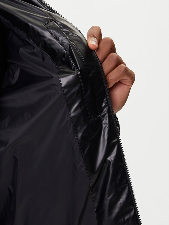 EA7 Emporio Armani EA7 Emporio Armani Jacke aus Kunstleder 7M001860 AF22699 UC001 Schwarz Regular Fit