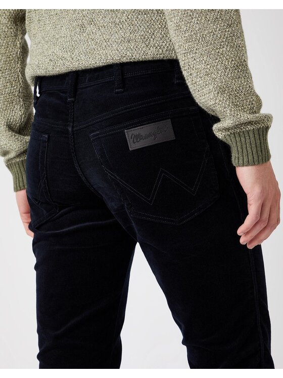 Wrangler Wrangler Pantaloni di tessuto TEXAS SLIM Blu Slim Fit
