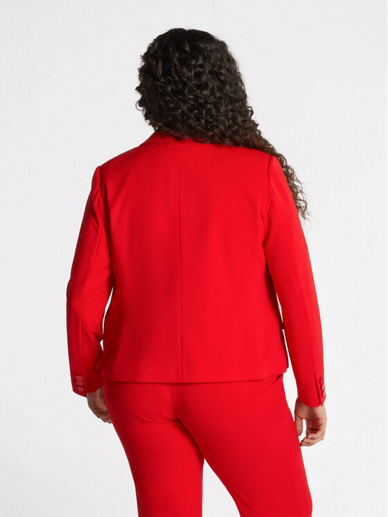 Fiorella Rubino Fiorella Rubino Giacca da abito Q468T000181N016 Rosso Boxy Fit