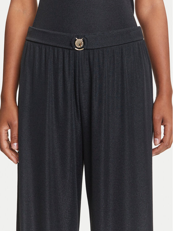 Emporio Armani Emporio Armani Pantaloni di tessuto EW000594 AF12206 FC043 Nero Wide Leg