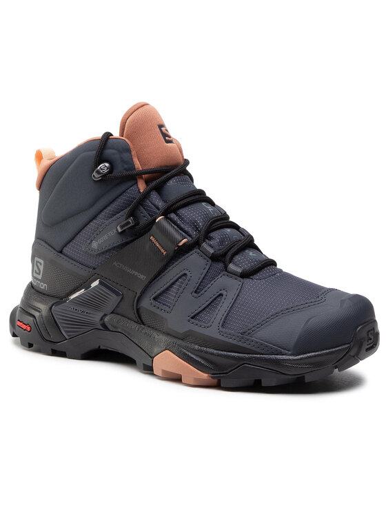 Salomon Salomon Туристически X Ultra 4 Mid Gtx W GORE-TEX 412956 20 V0 Сив