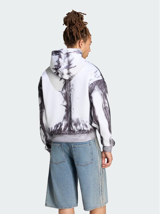 adidas adidas Bluza 171038 Biały Loose Fit