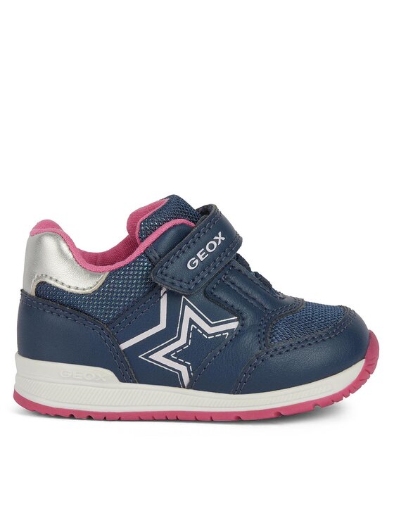 Geox Sneakers B Rishon Girl B450LA 0BCEW CB48N Bleu marine Modivo