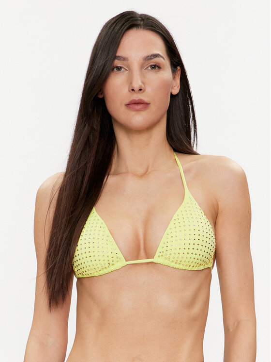Női Bikini felső Guess, Méret: XS, Sárga, E4GJ07 KC5Z0