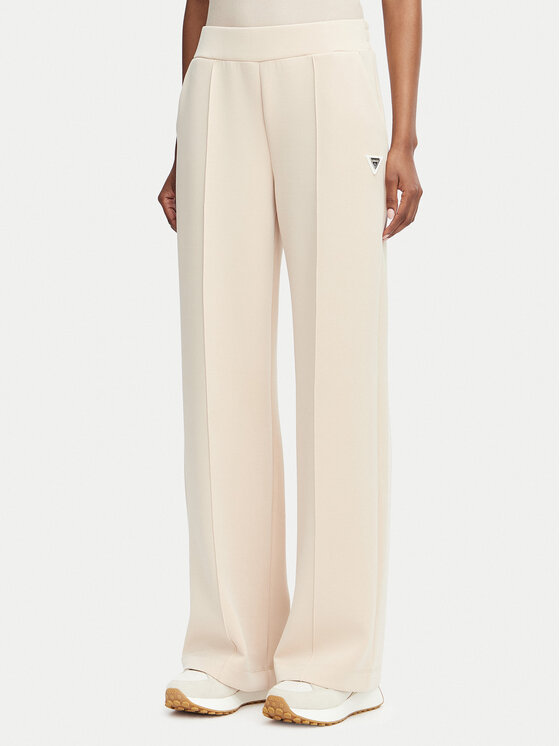 Guess Pantaloni trening V6YB18 K4315 Bej Regular Fit