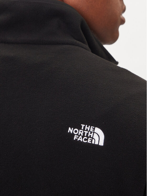 The North Face The North Face Fleecejacke Glacier NF0A8D0Q Schwarz Regular Fit