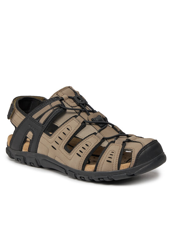Geox Geox Sandale Uomo Sandal Strada U4524C 000EK C6738 Smeđa