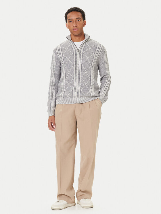 Guess Guess Pulover M5BR44 Z2ZK2 Gri Regular Fit