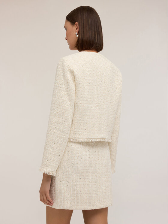 Motivi Motivi Giacca outdoor Q759Q000985N011 Écru Regular Fit