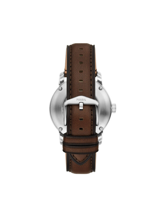 Fossil Fossil Часовник Heritage Automatic Skeleton ME3264 Кафяв