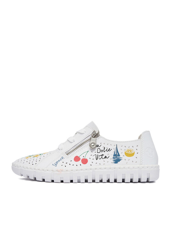 Rieker Rieker Pantofi CEO-M2310-80 Alb