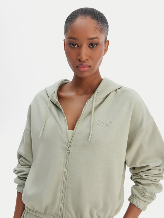 Reebok Reebok Суитшърт Reebok x Ewa Chodakowska RK25620CCW Зелен Regular Fit