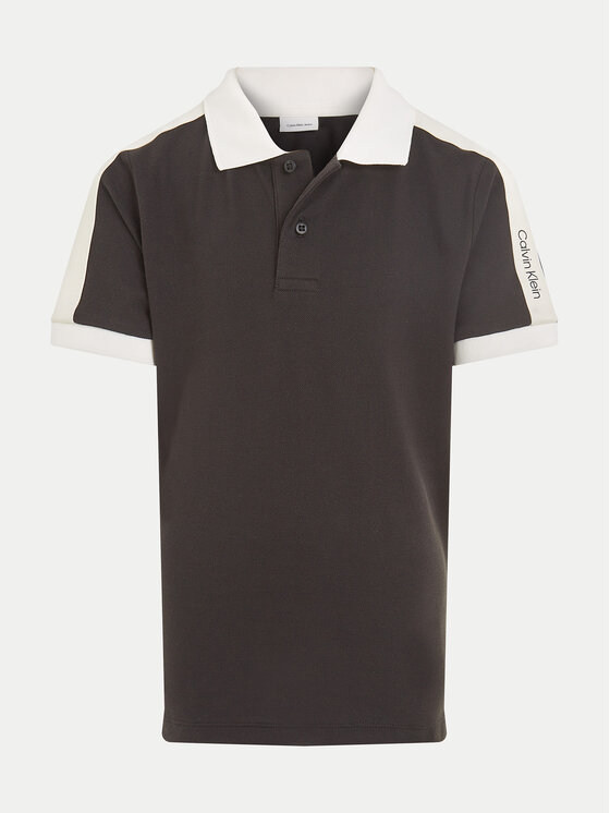 Calvin Klein Jeans Calvin Klein Jeans Polokošeľa IB0IB02485 Čierna Regular Fit