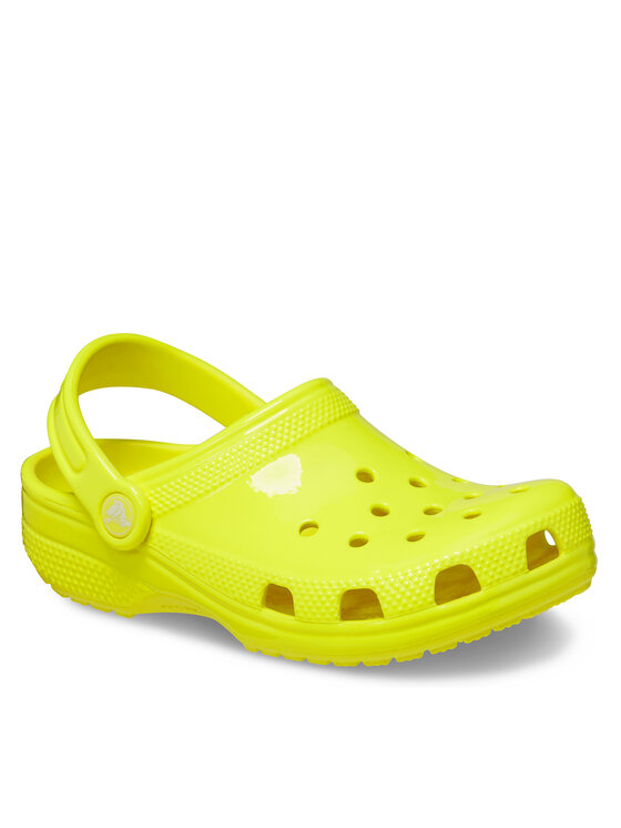 Crocs Crocs Šľapky Classic Neon Hl Clog 209683 Žltá