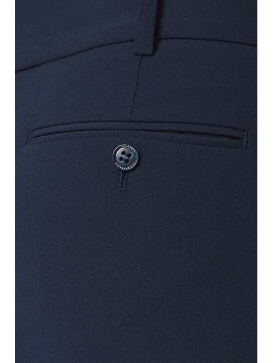 Lancerto Lancerto Spodnie materiałowe Bormio SP073125000011 Granatowy Regular Fit