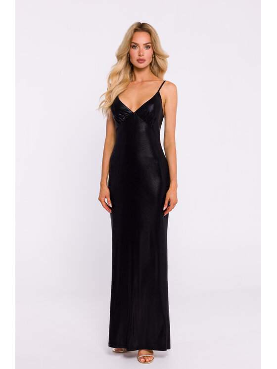 Made of Emotion Made of Emotion Abito da sera M834 Nero Sexy Straight Fit