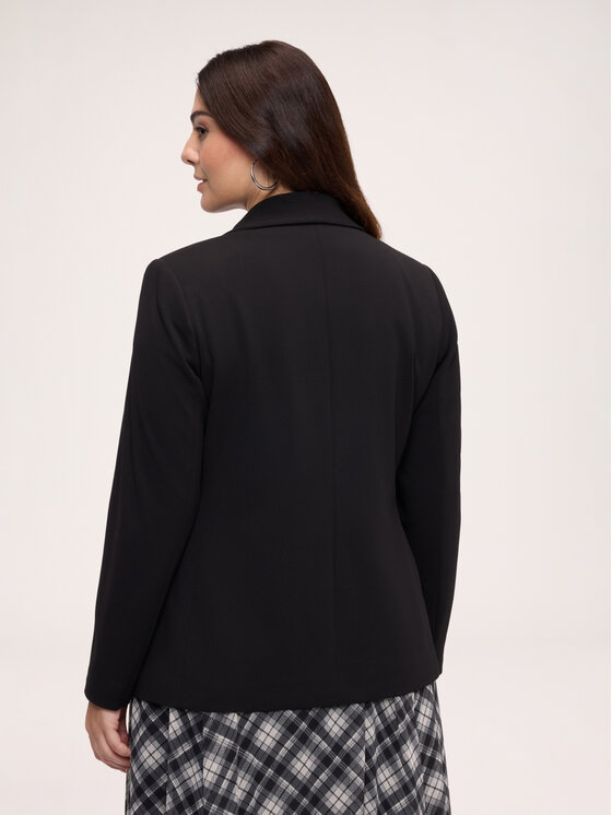 Fiorella Rubino Fiorella Rubino Marynarka Q012T000250N033 Czarny Slim Fit